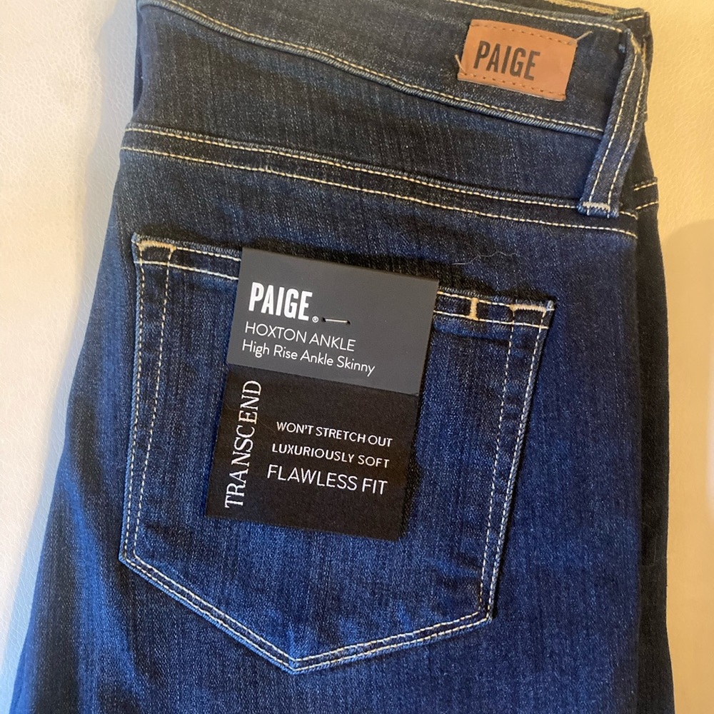 Paige Hoxton High Rise Ankle Skinny